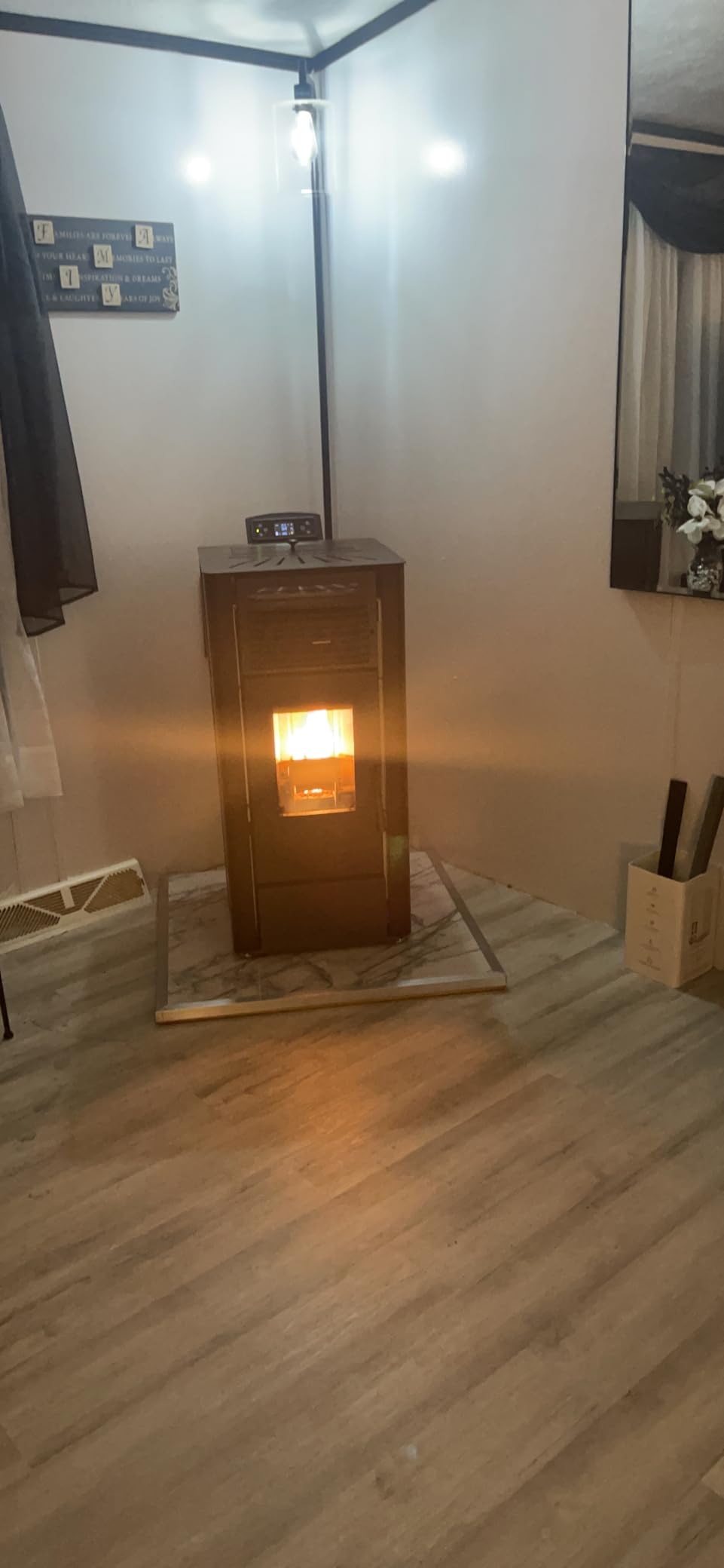 Freedom Stove PS21 Pellet Stove - Freestanding Heater with Wi-Fi, 24V Battery Backup, Stacked Tube Heat Exchanger, Smart Controls, DIY Ready, 5-Year Warranty customer photo 2