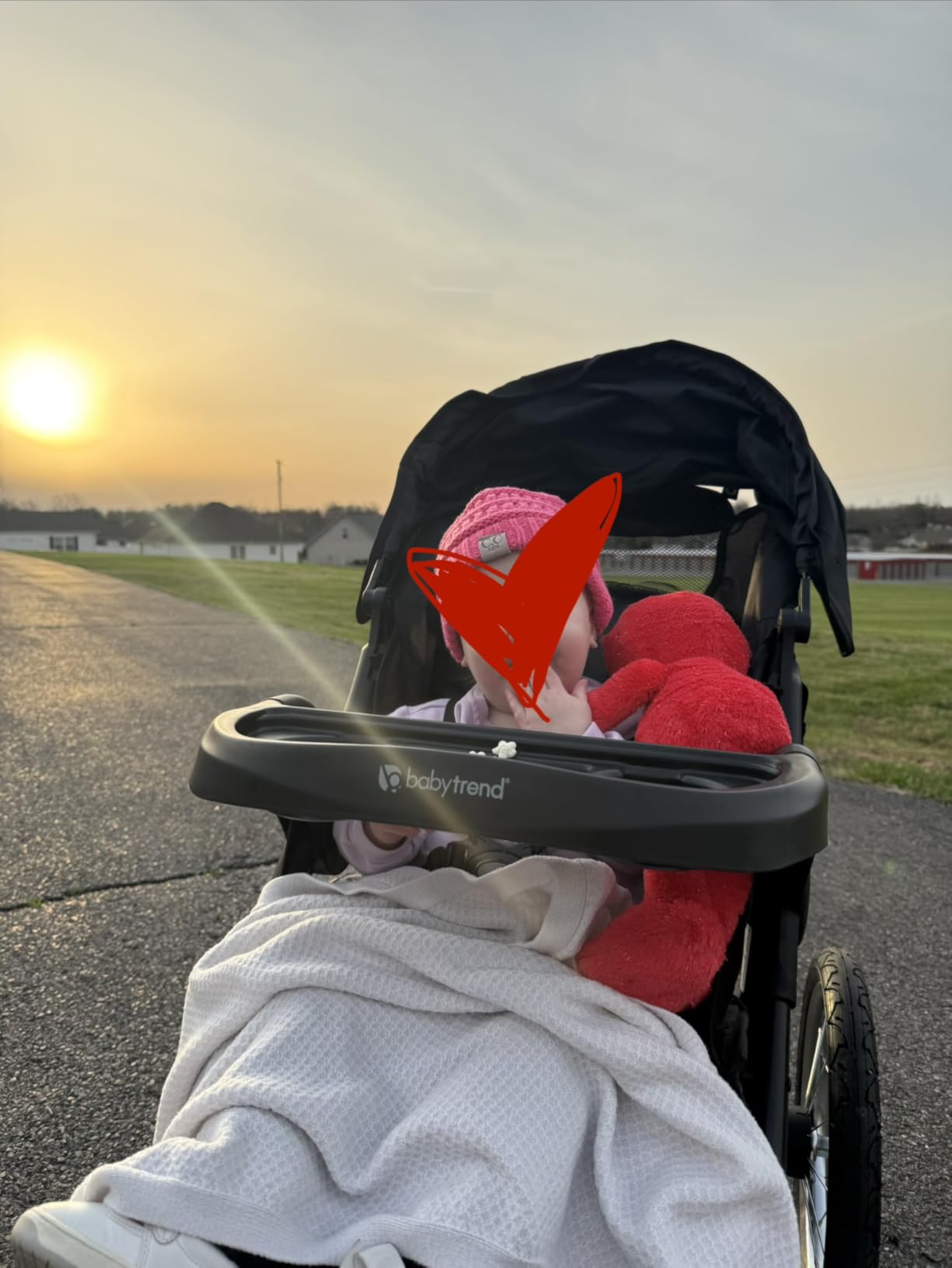 Baby Trend Expedition Jogger, Dash Grey customer photo 2