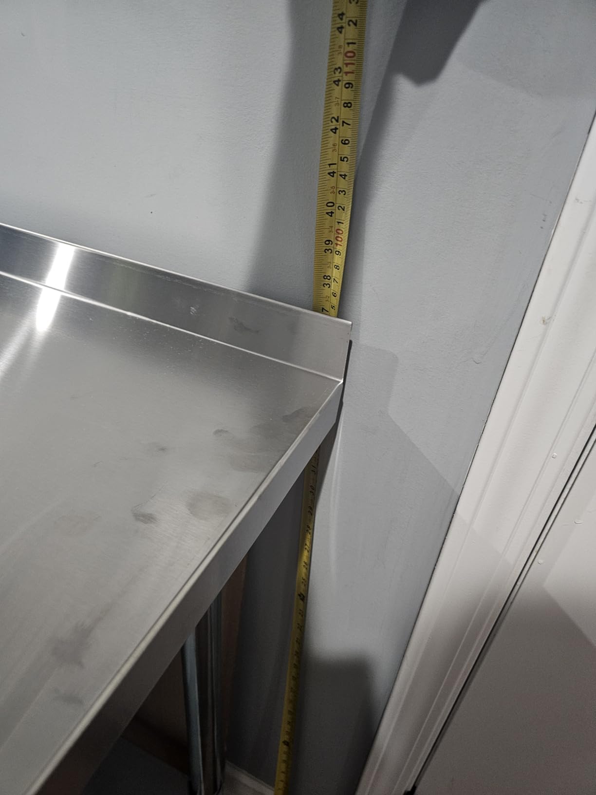HARDURA Stainless Steel Prep & Work Table 24 x 60 Inches Backsplash | NSF, Heavy Duty Commercial, Undershelf, for Restaurant Kitchen Home and Hotel customer photo 2