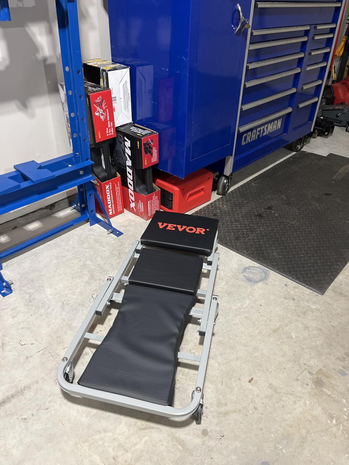VEVOR Mechanic Creeper, Garage Gift, 36