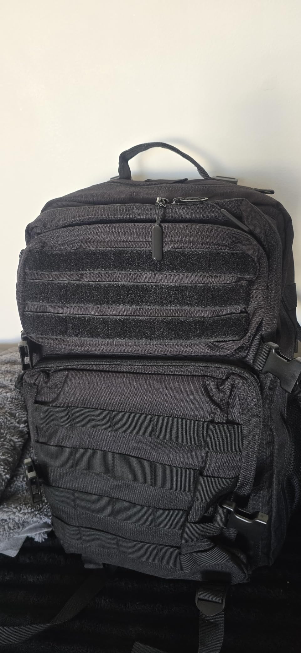 LHI Military Tactical Backpack for Men and Women 45L Army 3 Days Assault Pack Bag Large Rucksack with Molle System Black customer photo 1