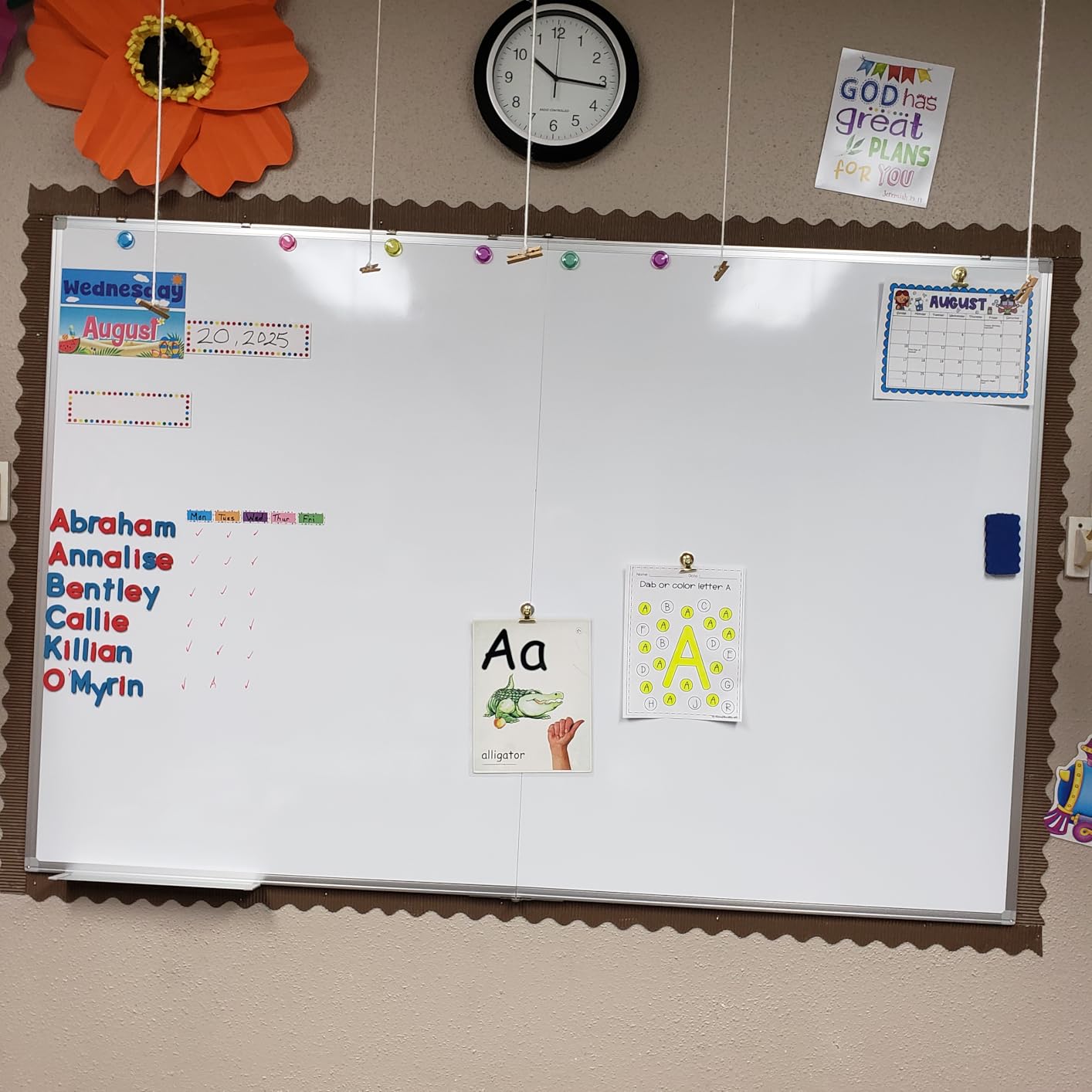 Maxtek White Board Dry Erase 72x48, Large Magnetic Whiteboard Wall Mounted | 6'x4' Foldable Aluminum Presentation Wall-Mounted Marker Board with a Long Pen Tray for School, Classroom, Office, and Home customer photo 2