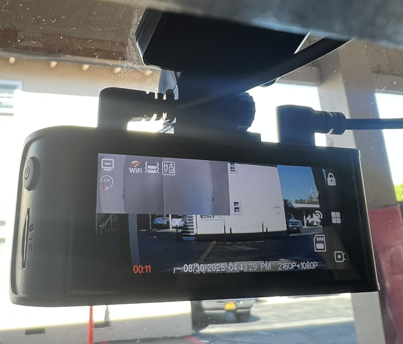 REDTIGER F9 4K Front and Rear Dash Cam, 5.8GHz WiFi & App Control, G-Sensor | Voice Prompt, GPS Positioning, WDR Night Vision, 2160P/FHD Wireless Dashcam, Loop/Lock Recording, Parking Monitor Car Camera customer photo 2
