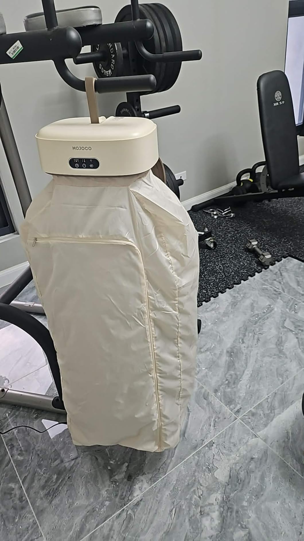MOJOCO Portable Clothes Dryer - 600w Compact Dryer for Apartment, Travel customer photo 1