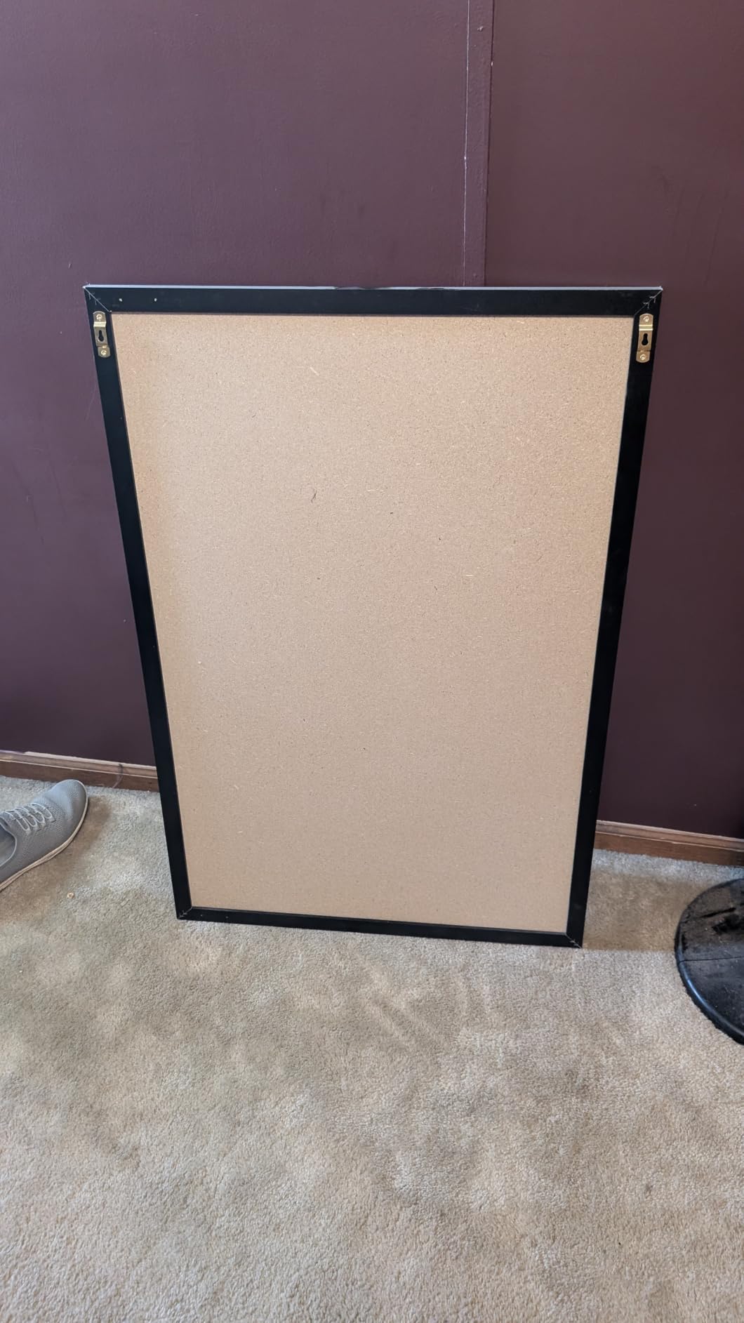 VEVOR 24 x 36 Cork Board, Large Bulletin Board with Black MDF Frame, Wall Mounted Pin Board for Office, School and Home Decor customer photo 2