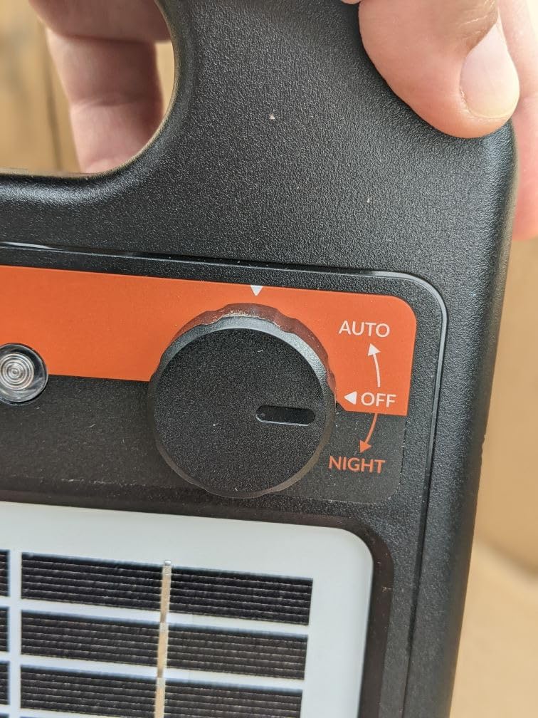 MINI400 30 Miles Solar Electric Fence Charger, 0.4 Joule Solar Electric Fence for Livestock, Horses, Cattle Sheep, Solar Fence Charger with Day or Night Mode, Easy Installation customer photo 2