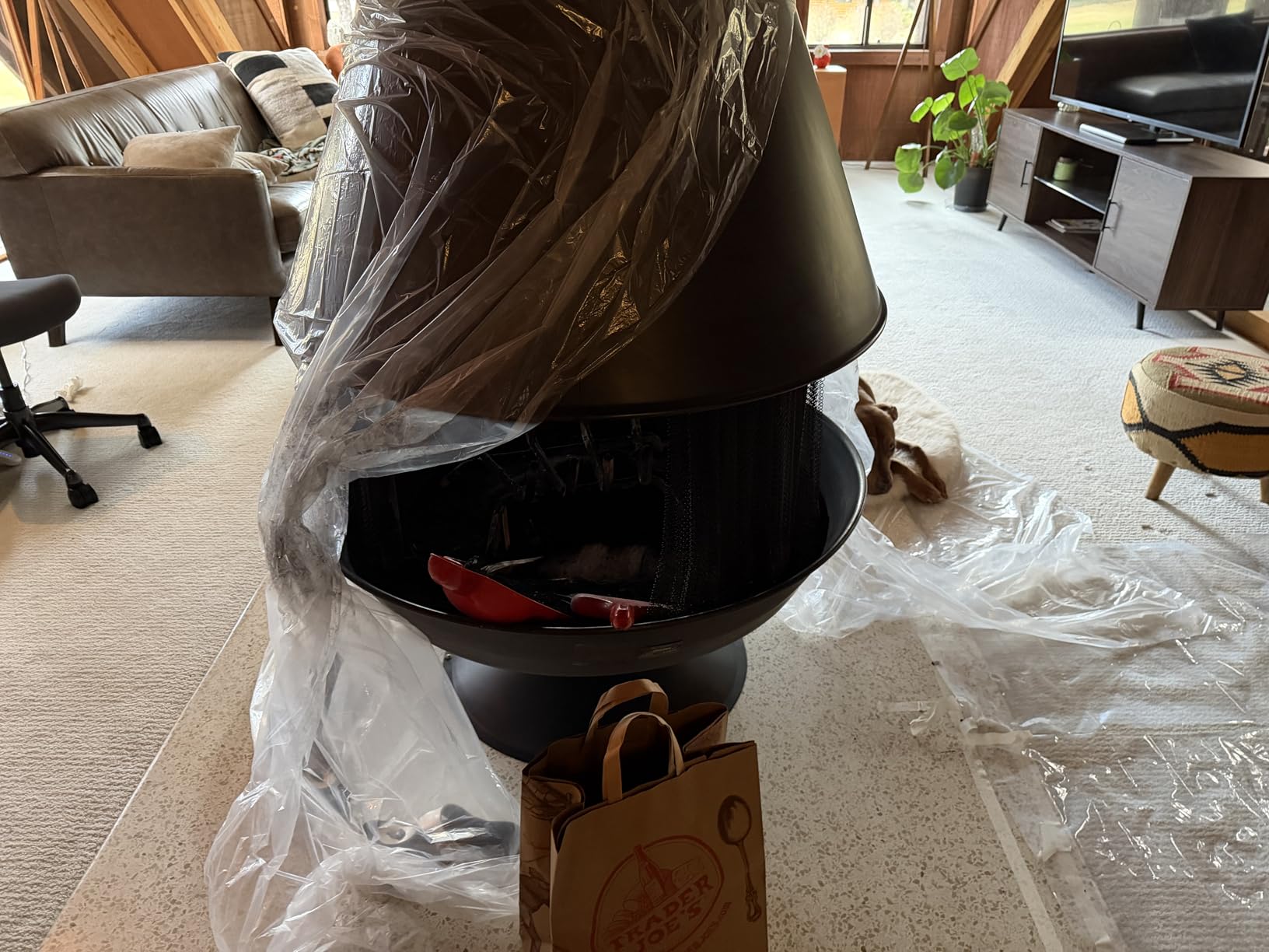 Sealegend 30FT Chimney Sweep Kit Rotary Flexible Cleaning Brush with 9 Rods customer photo 2