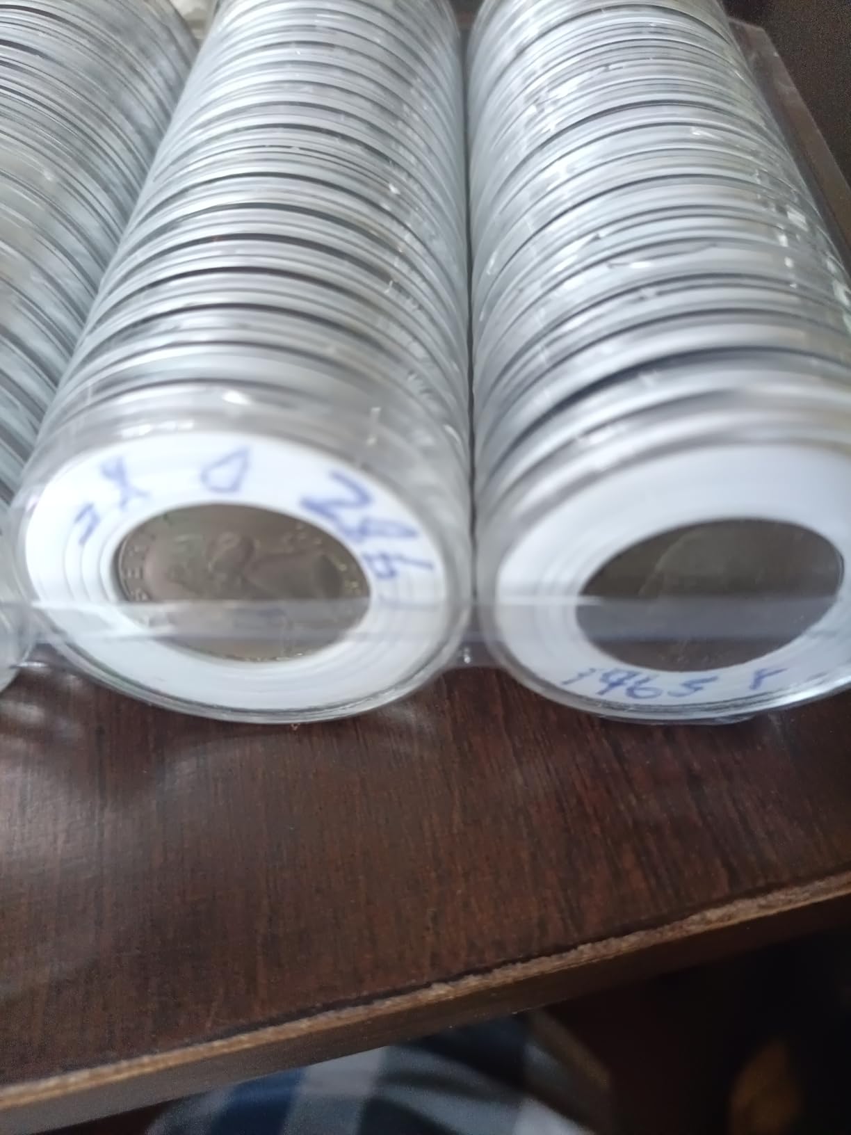 Utron 60P Clear Plastic Coin Capsules, Dollar Coin Holder, 40mm Silver Coin Storage for Collectors, Morgan Silver Dollar Coin Holders with Adjustable Gasket customer photo 1