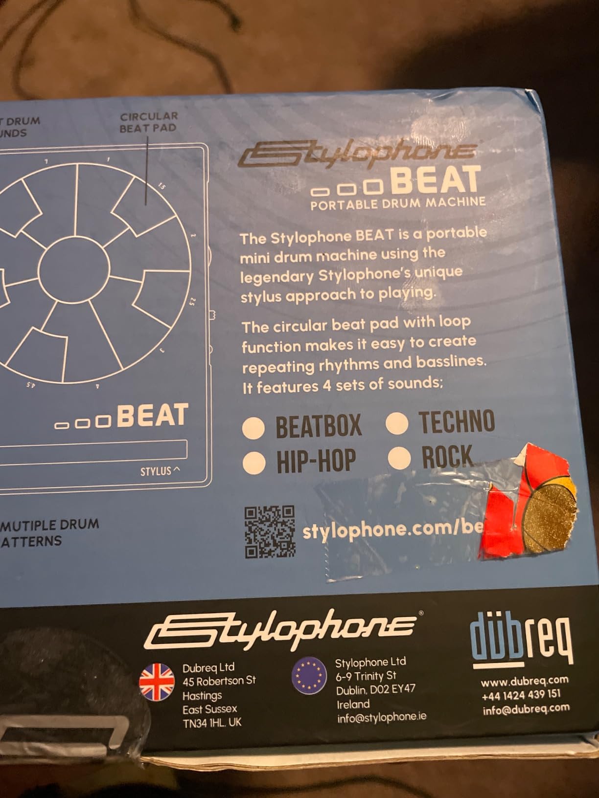 Stylophone Beat - Compact Stylus Drum Machine | 4 Drum Kits & 4 Bass Sounds | Rhythm Machine Beat Maker | Drum Loop Machine customer photo 2