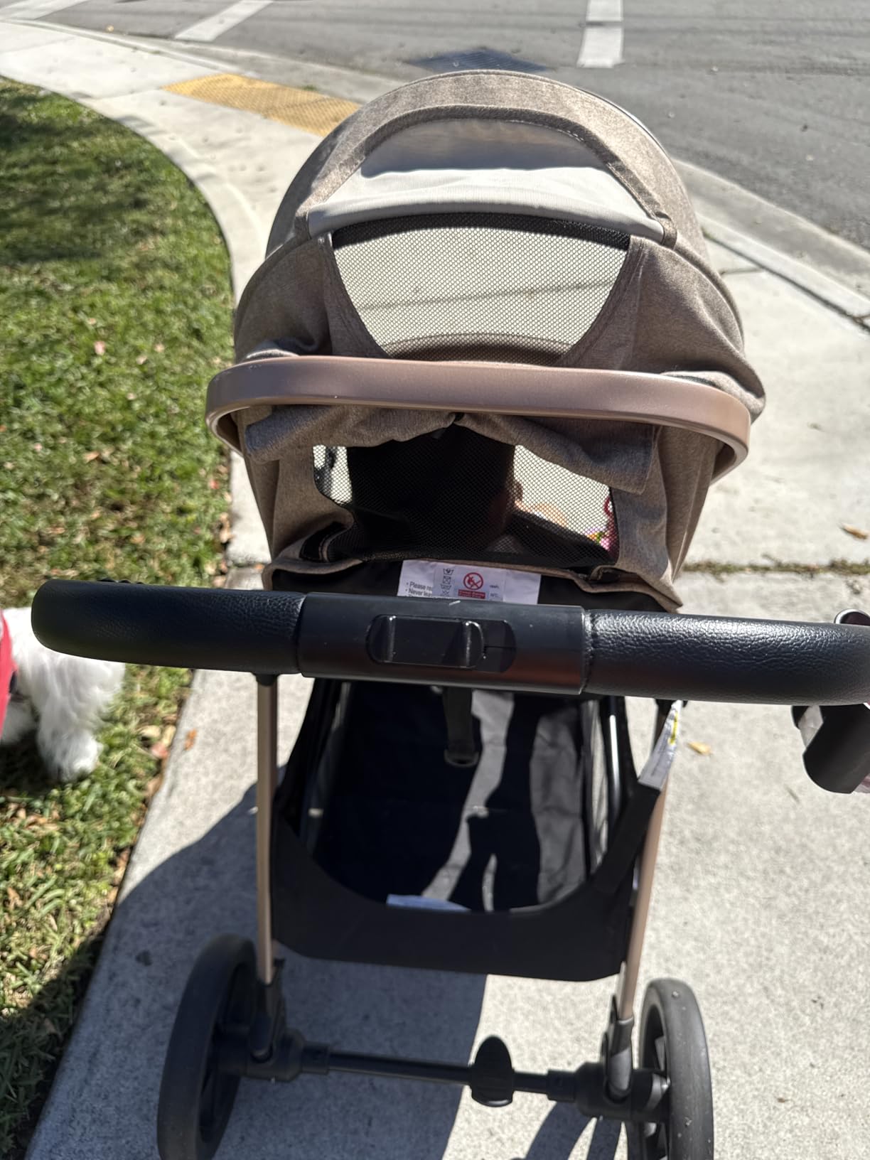 Lortsybab 2-in-1 Baby Stroller - Folding Infant Newborn Pram Stroller with Reversible Seat - Toddler Strollers for 0-36 Months Old Babies customer photo 2