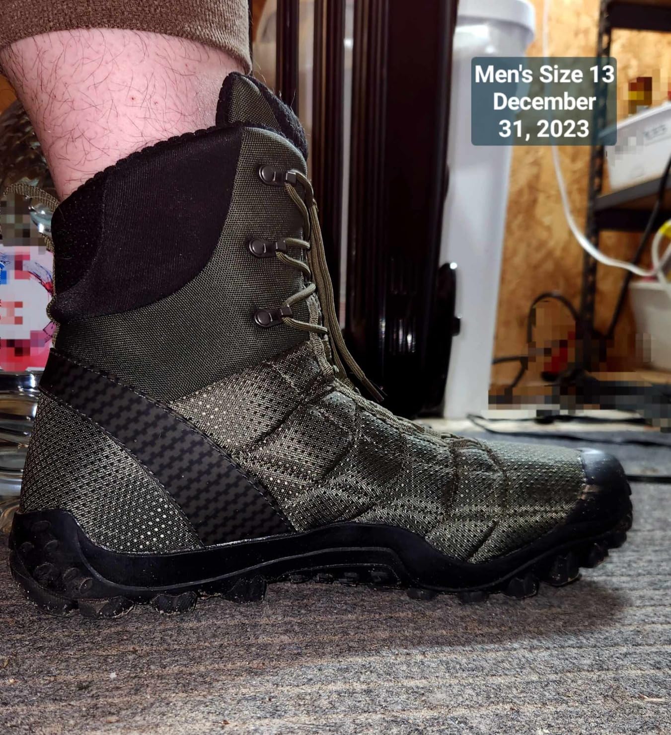 XPETI Men's Crest Thermo High-Top Winter Hiking Boots Waterproof Insulated customer photo 1