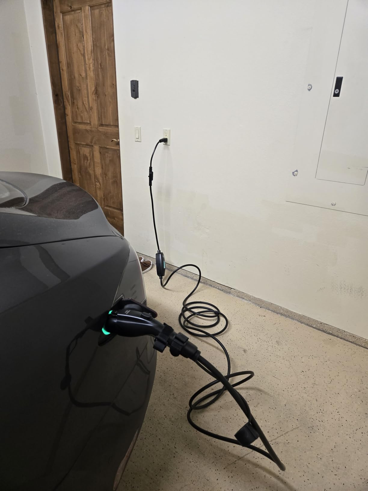 EVDANCE Level 1&2 EV Charger, Electric Vehicle Portable Charger with 25FT Cable, ETL Listed J1772 EVSE for All EVs & PHEVs, 12A 120V/16A 240V customer photo 1