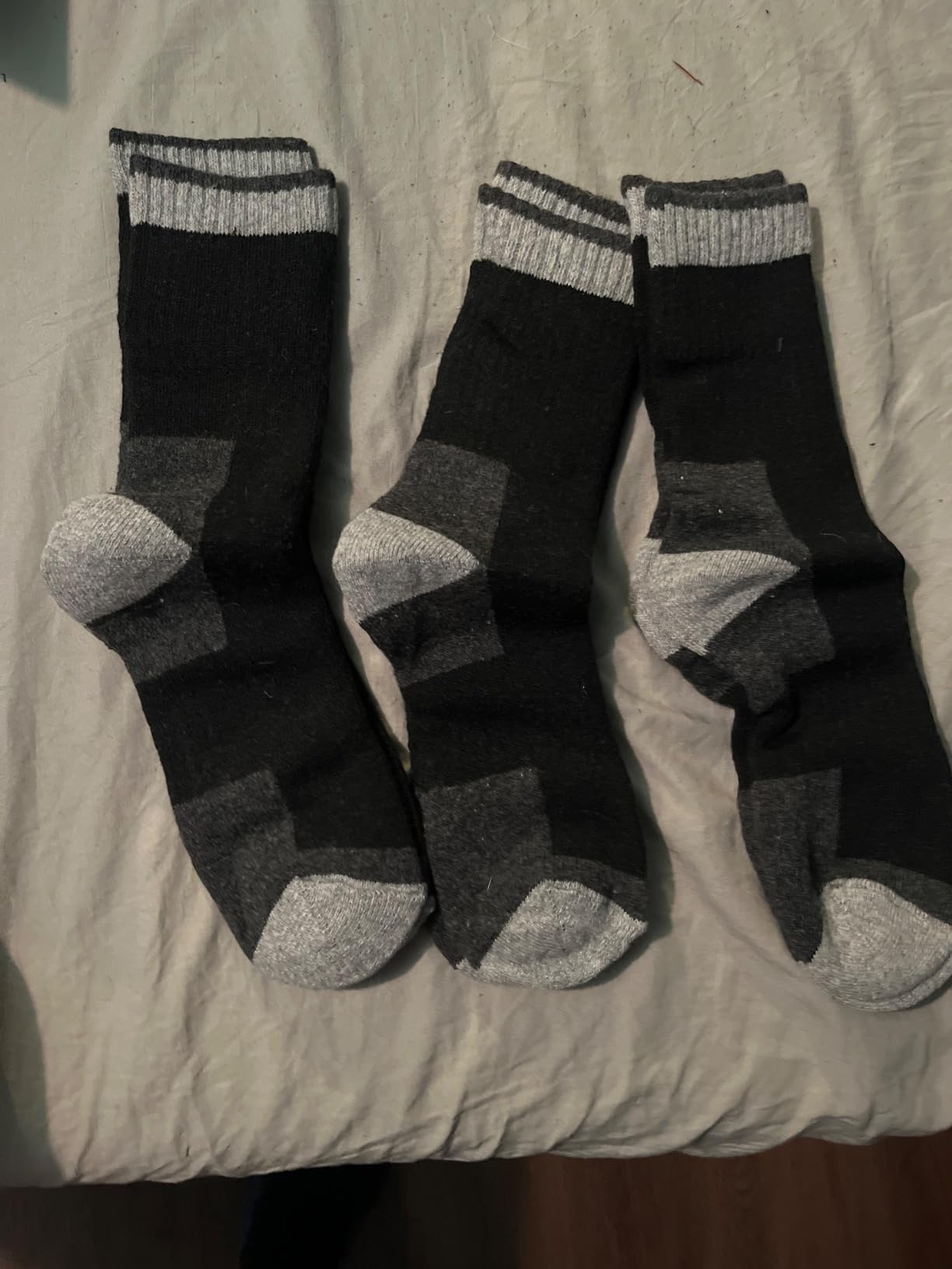 SIMIYA Merino Wool Hiking Socks for Men - 5 Pairs Thick, Warm, Thermal Winter Crew Socks for Cold Weather customer photo 2