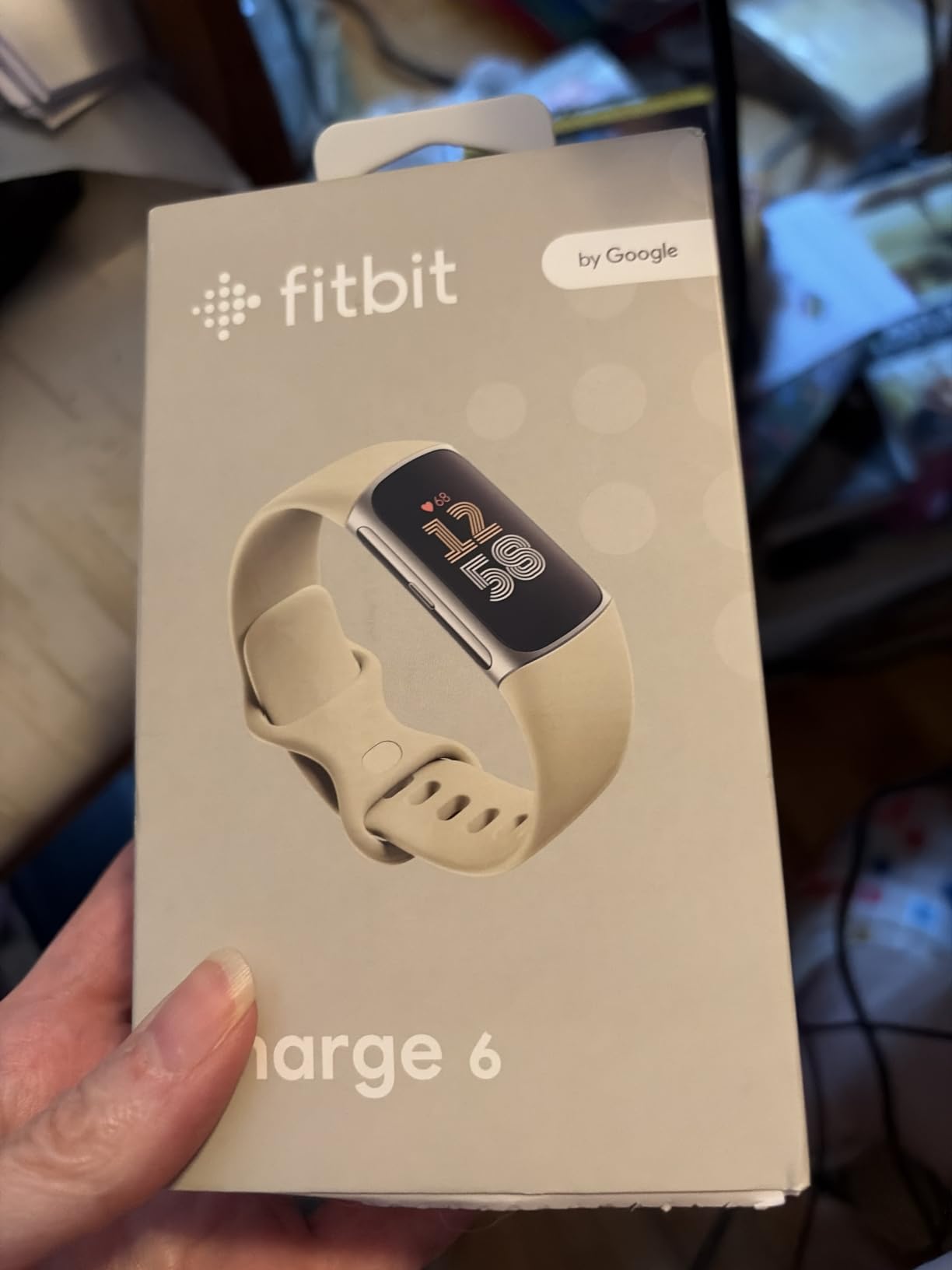 Fitbit Charge 6 Fitness Tracker with Google Apps - Heart Rate on Exercise Equipment - 3-Month Google Health Premium Membership Included - Health Tools - Obsidian/Black customer photo 1