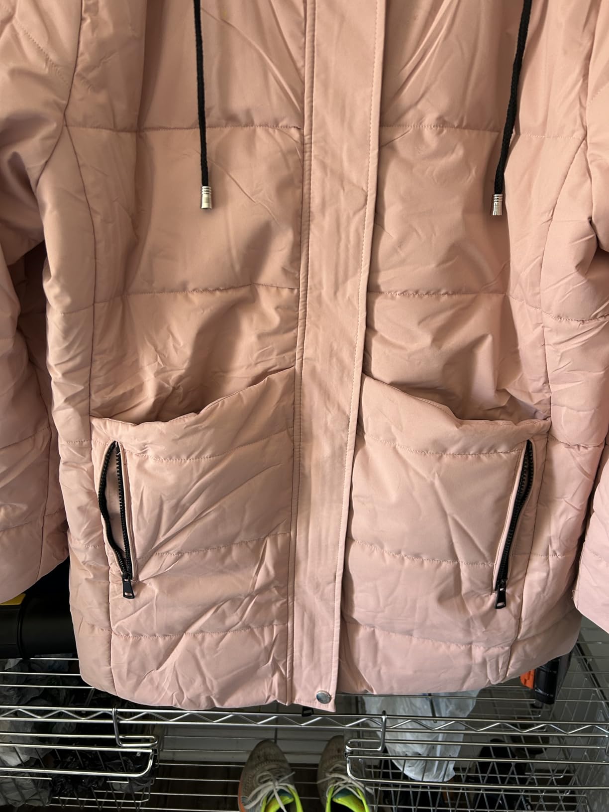 MOERDENG Women's Winter Puffer Coat Thicken Fleece Lined Down Jacket Waterproof Faux Fur Detachable Hooded Parka customer photo 1