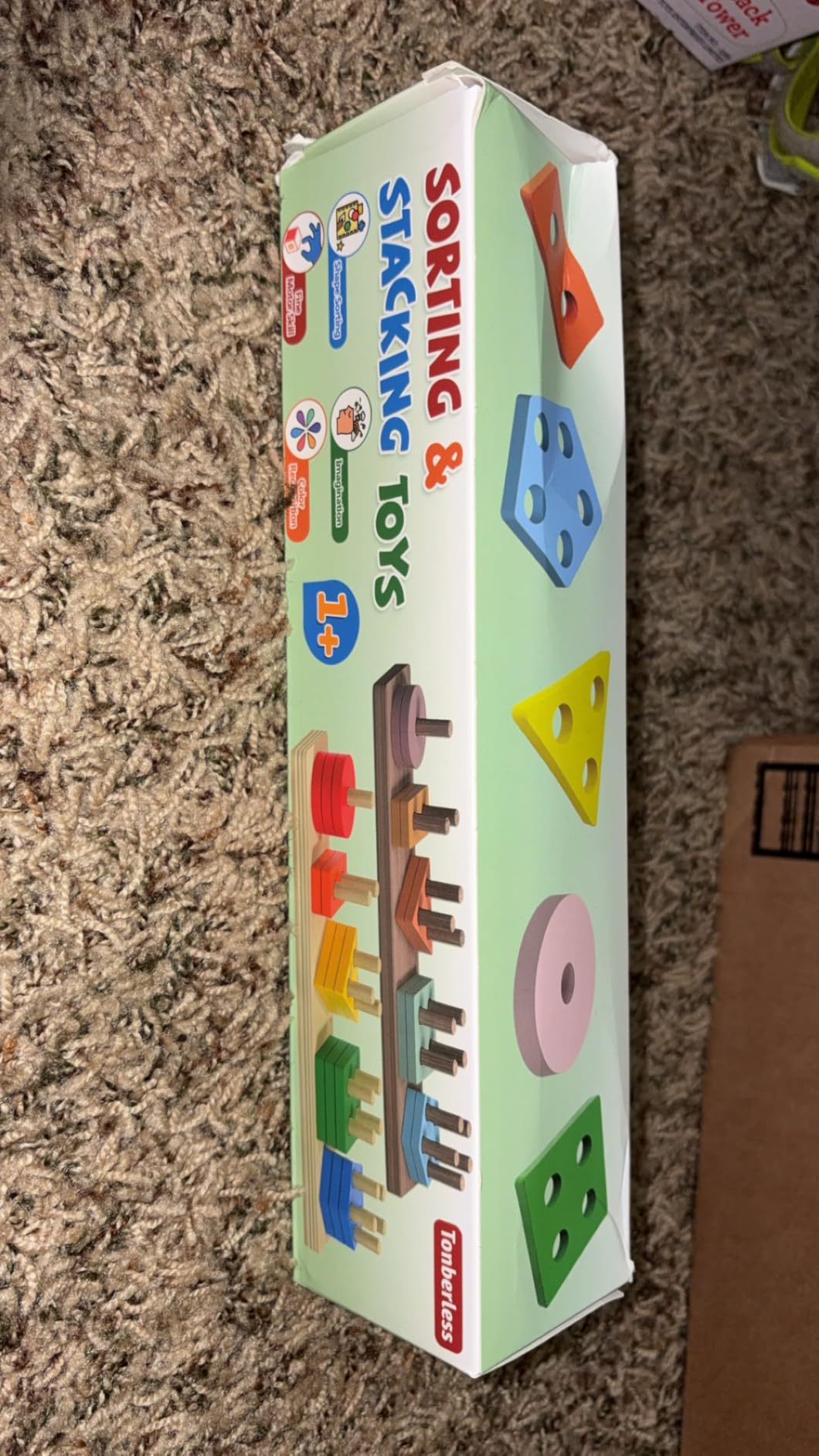 Montessori Toys for 1 2 3 Year Old Boy Girl, Toddler Learning Toys Gifts | Montessori Toy, Toddler Toy 2-3, Boy Girl Birthday Gifts, Wooden Block, Sensory Toy, Puzzle, Shape Sorter, Toddler Activities customer photo 1