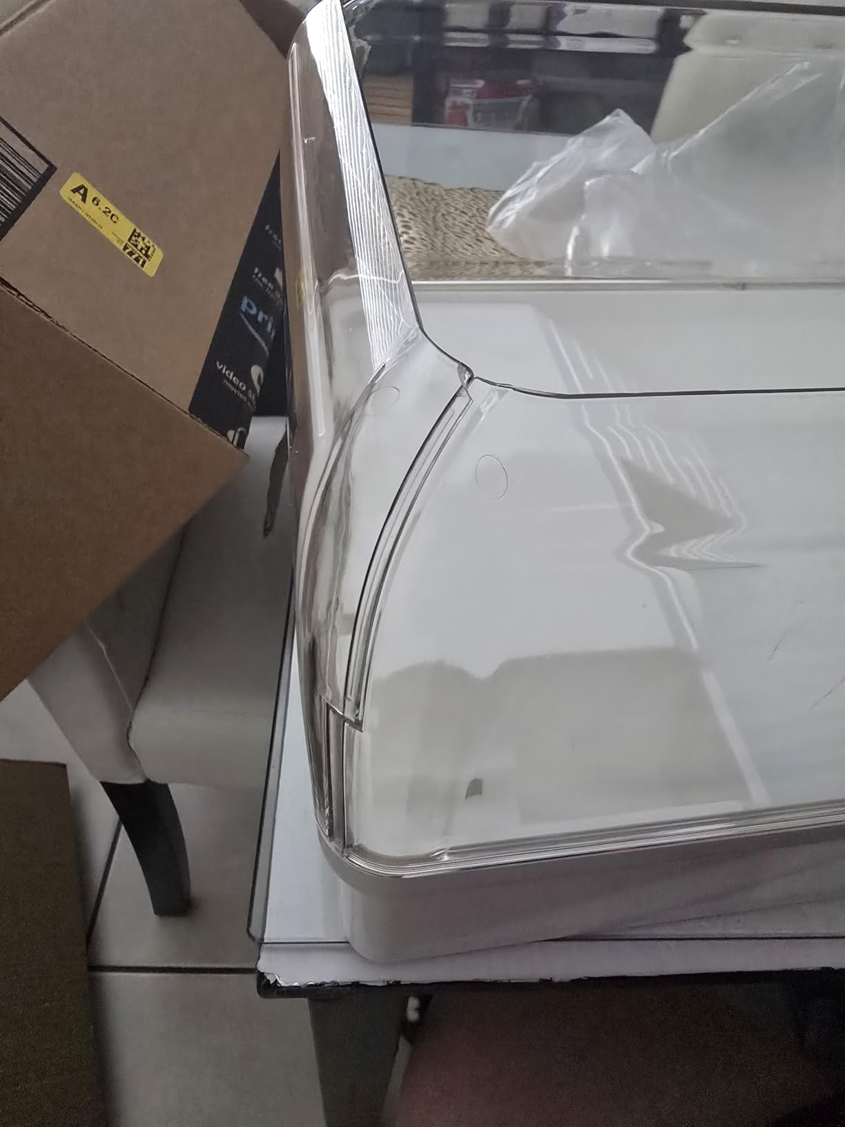 AZV Turtle Tank Starter Habitat Kit,Complete Aquatic Terrarium Enclosure | With Filter,Basking Platform with Hideout,Multi-Function Area,Drainage,Plants and Lamps,Perfect for Red Eared Slider Aquarium customer photo 2