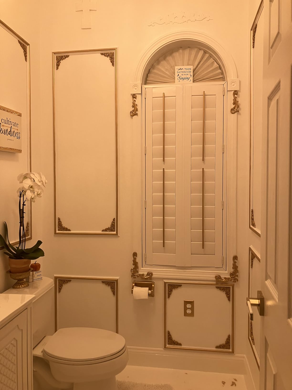 SHUTTER WORKS Plantation Shutters for Interior Windows | Indoor Shutters | Waterproof | Customizable Sizes | Plantation Blinds customer photo 1