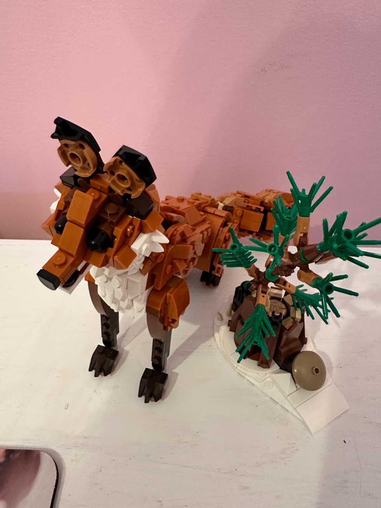 LEGO Creator 3 in 1 Forest Animals Red Fox Toys - Building Toys for Kids, Boys & Girls, Ages 9+ - W/ 3 Building Options into Fox, Owl, or Squirrel - Gift for Birthdays - 31154 customer photo 1