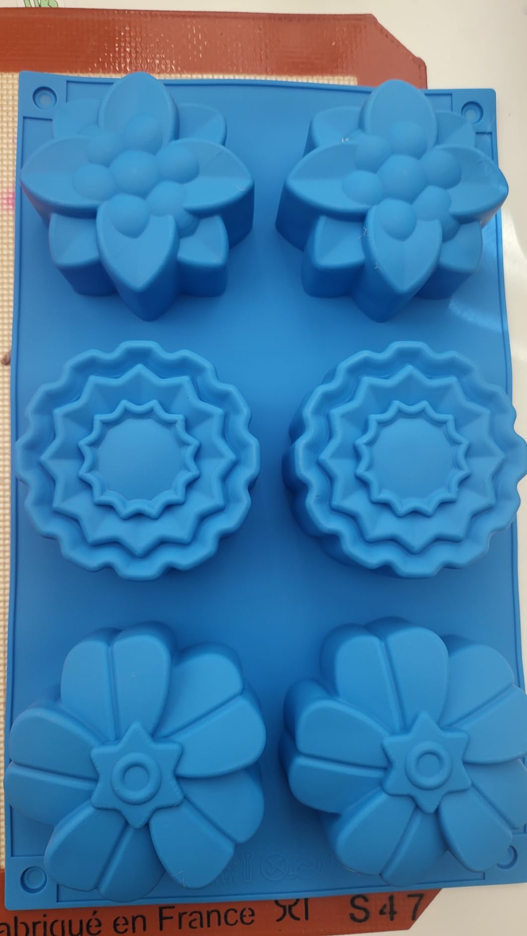 HKNMTT Chocolate Bar Molds Silicone Classic 4 Pack, Snap Candy Bars Making Mould Set, BPA Free Soy Candle Wax Melt Durable Mold Easy Release Non-Stick for Protein and Energy DIY Handmade Gifts customer photo 1