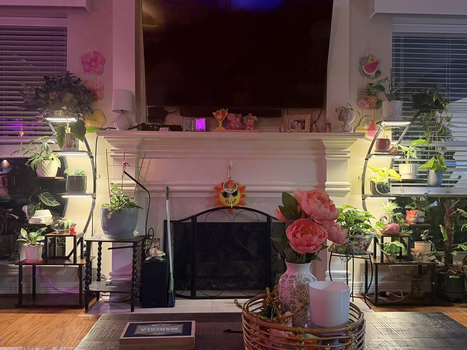 2 Pack Plant Stand Indoor with Grow Lights, 9 Tier Large Tall Plant Shelf | 64