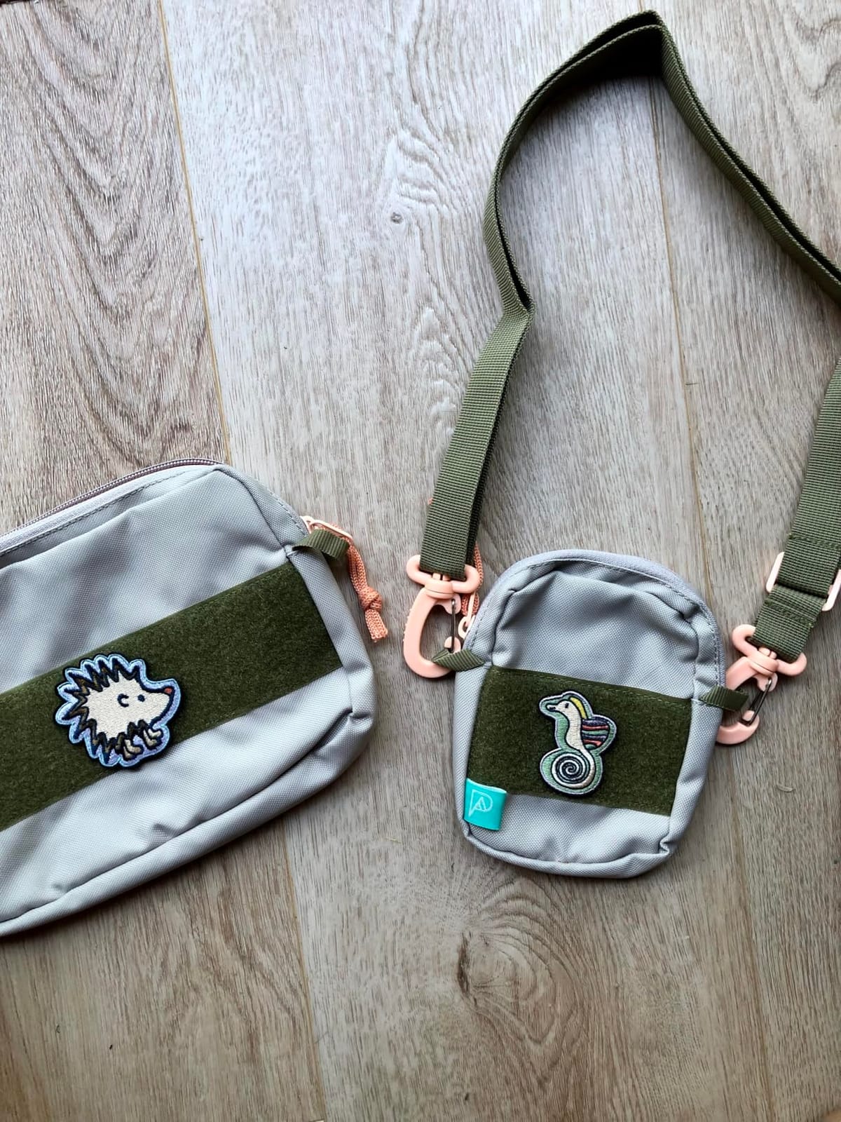 Atlas 16 Kids Backpack - Customizable Recycled Polyester Outdoor, School, & Travel Bag for Children Ages 5-12 (Soft Salmon | Astral Earth) customer photo 1