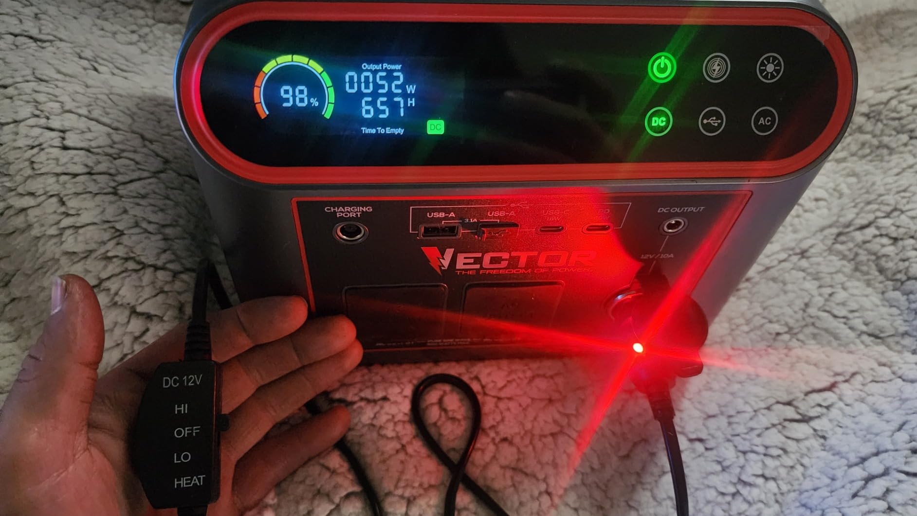 Wearable Car Electric Blanket 12 Volt Heated Travel Blanket Plug in Heating Throw for Car Truck SUV Van with Controller 2 Heating Level Ideal for Camping, Traveling(41x55, Gray) customer photo 1