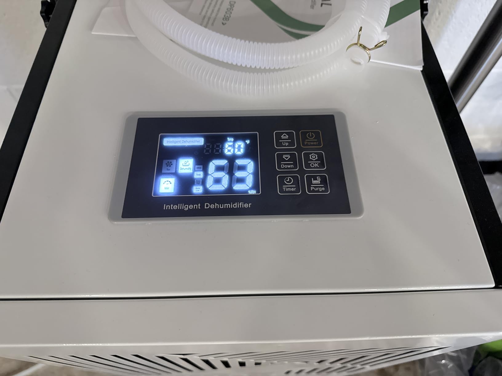 Waykar 155 Pints Commercial Dehumidifier with Pump, Drain Hose and Washable Filter Space up to 8000 Sq. Ft, for Basements, Industrial or Commercial Spaces - 5 Year Quality Coverage customer photo 1