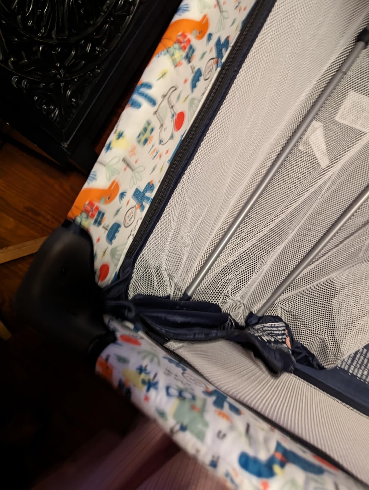 Pamo Babe Baby Playard with Canopy, Portable Crib with Changing Table customer photo 1