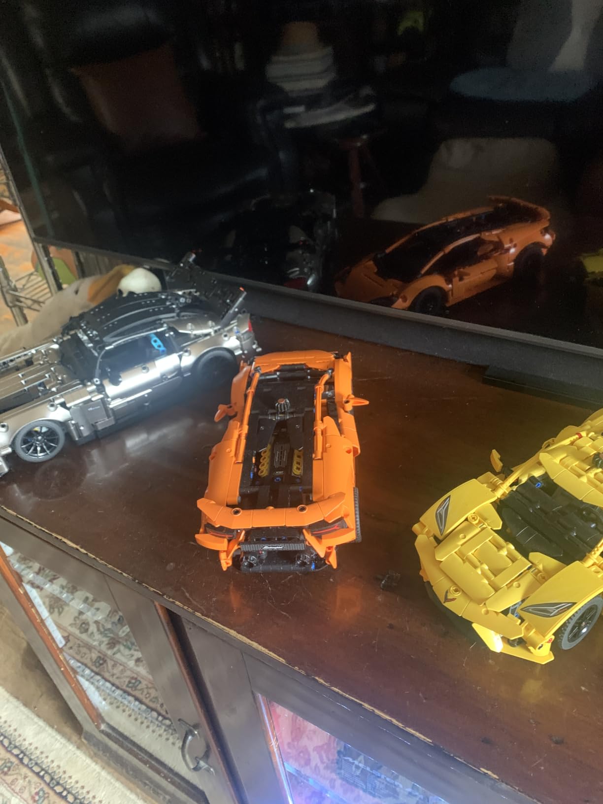 Technic Lamborghini Huracán Tecnica Orange Toy Cars - Building Toys for Kids, Boys & Girls, Ages 9+ - Lamborghini Toy Car W/ V10 Engine & Steering - Gift Ideas for Birthdays - 42196 customer photo 1