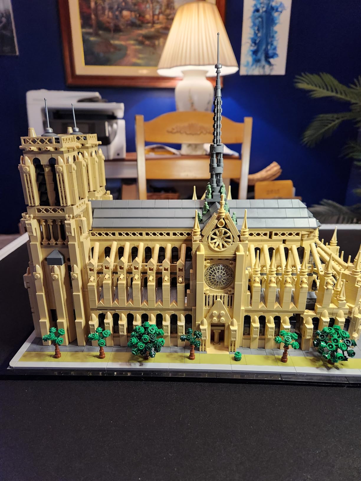 LEGO Architecture Notre-Dame de Paris Replica, Architectural Model Kit, Collectible Building Set for Adults, Build and Display Souvenir, Gift Idea for Lovers of History, Travel and Art, 21061 customer photo 1