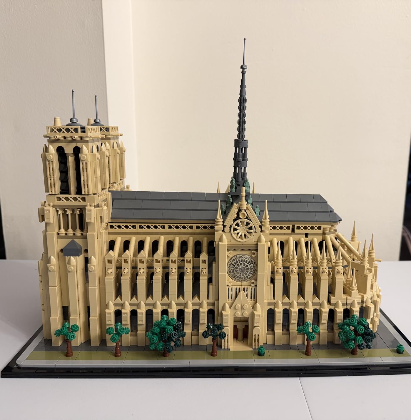 LEGO Architecture Notre-Dame de Paris Replica, Architectural Model Kit, Collectible Building Set for Adults, Build and Display Souvenir, Gift Idea for Lovers of History, Travel and Art, 21061 customer photo 2