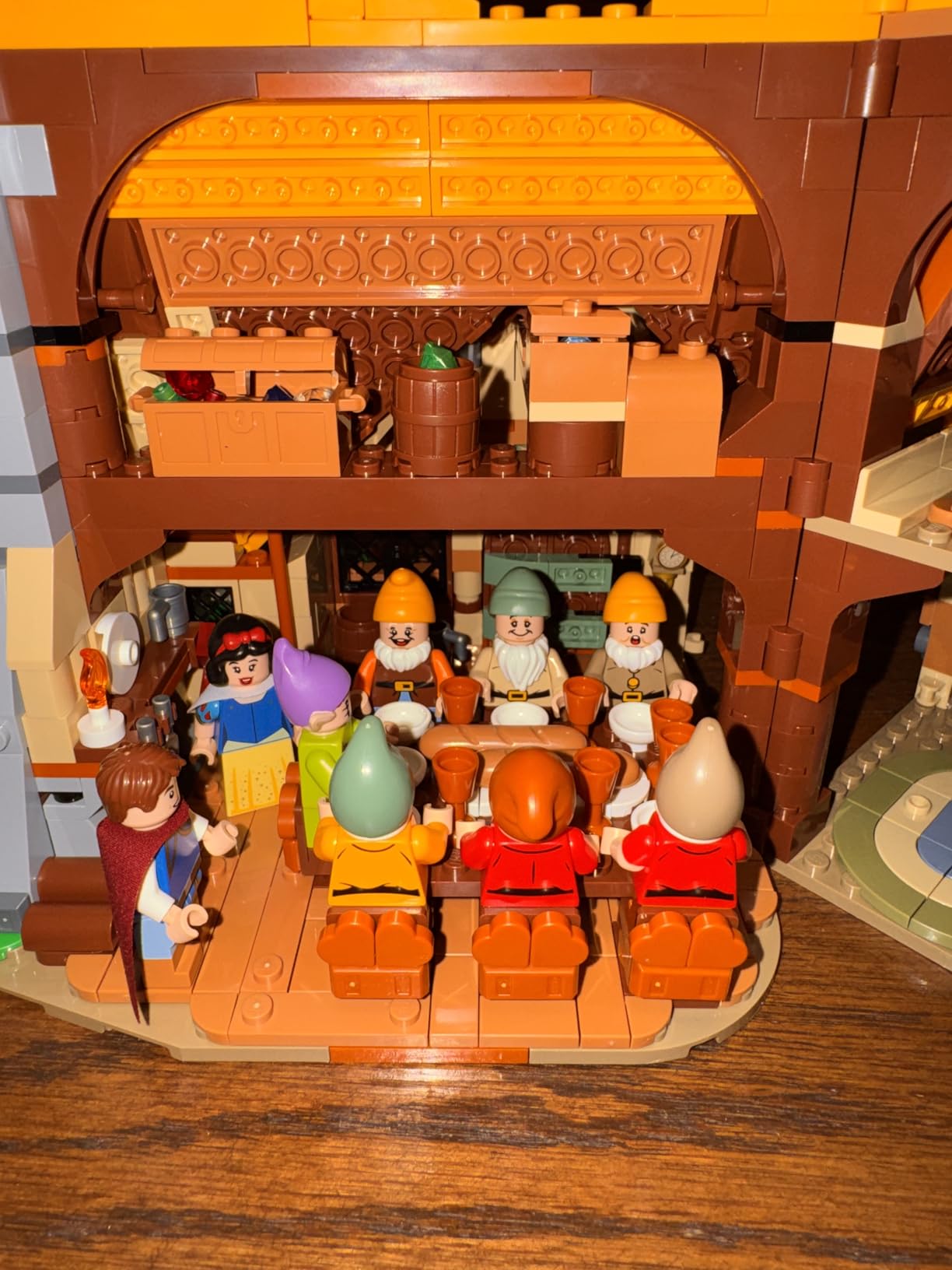 LEGO Disney Snow White and The Seven Dwarfs' Cottage Building Kit for Adults 43242 customer photo 1