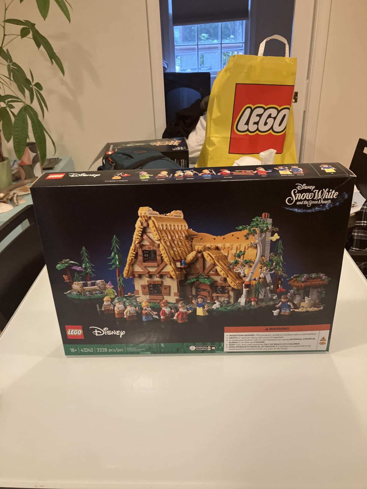 LEGO Disney Snow White and The Seven Dwarfs' Cottage Building Kit for Adults 43242 customer photo 2
