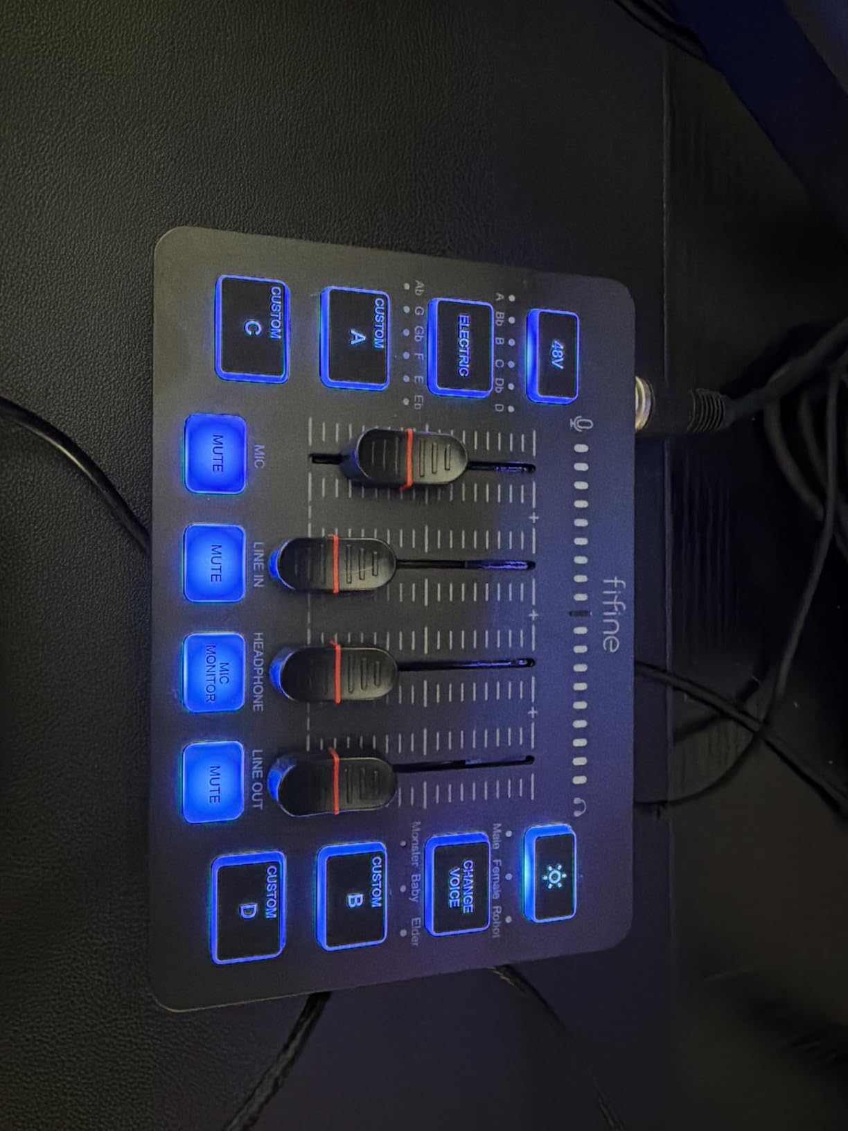 FIFINE AmpliGame KS5 Gaming Equipment Bundle with Streaming Audio Mixer customer photo 2