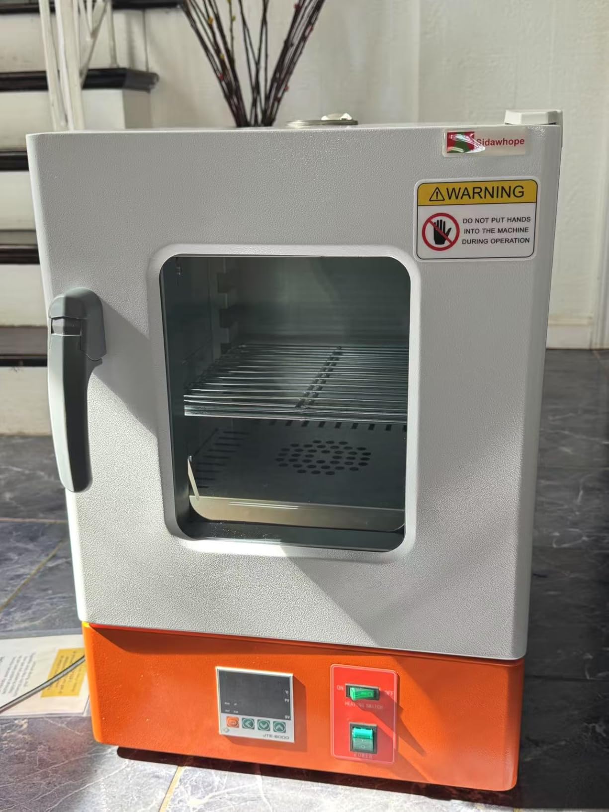 Electric Heating Constant Temperature Lab Incubator 22L 11X11X11Inch Chamber RT-70℃ 110V 60Hz Cabinet Incubator for Reptile Egg Bacterial Culture Seed Germination Medical Science customer photo 2