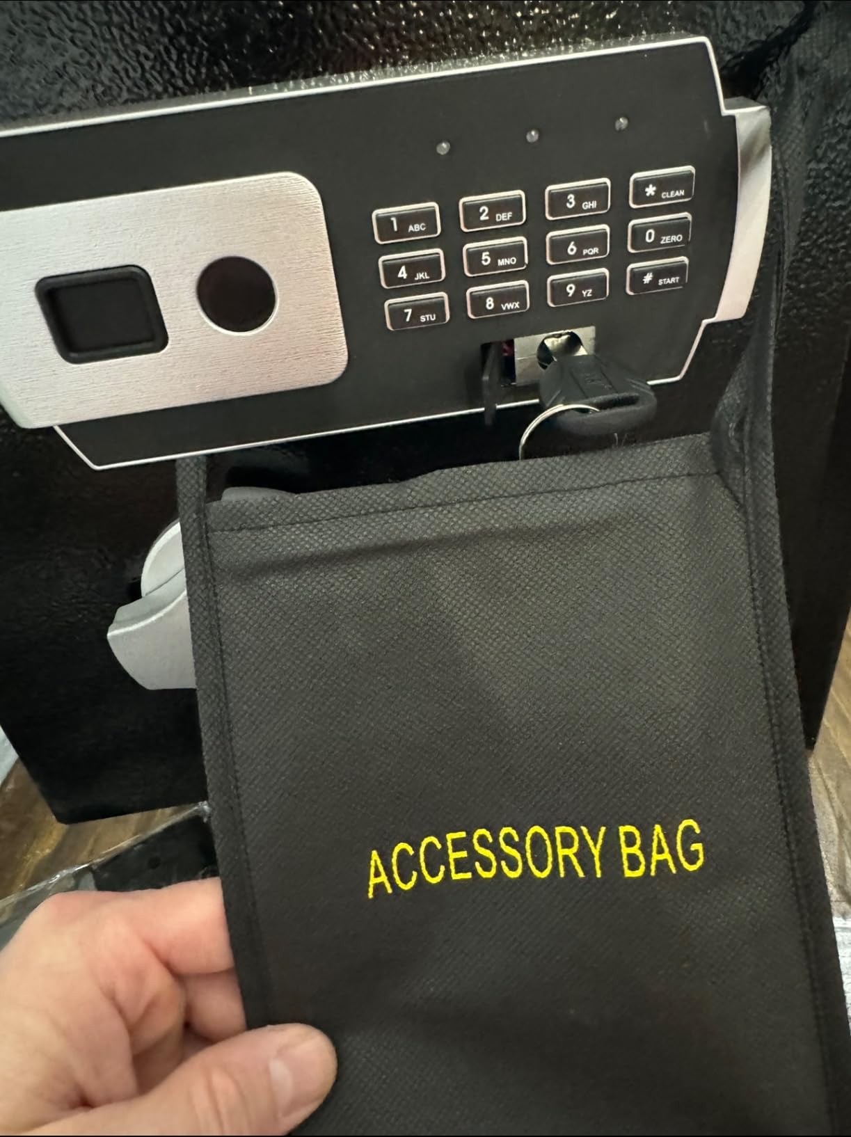 2.8 CuFt Drop Safe for Business, Safe Deposit Box for Home, Anti-Theft Money Safe with Quick Place Drop Slot, Digital Keypad and Spare Key, Fireproof Bag, Safe Box for Documents Cash Slips customer photo 1