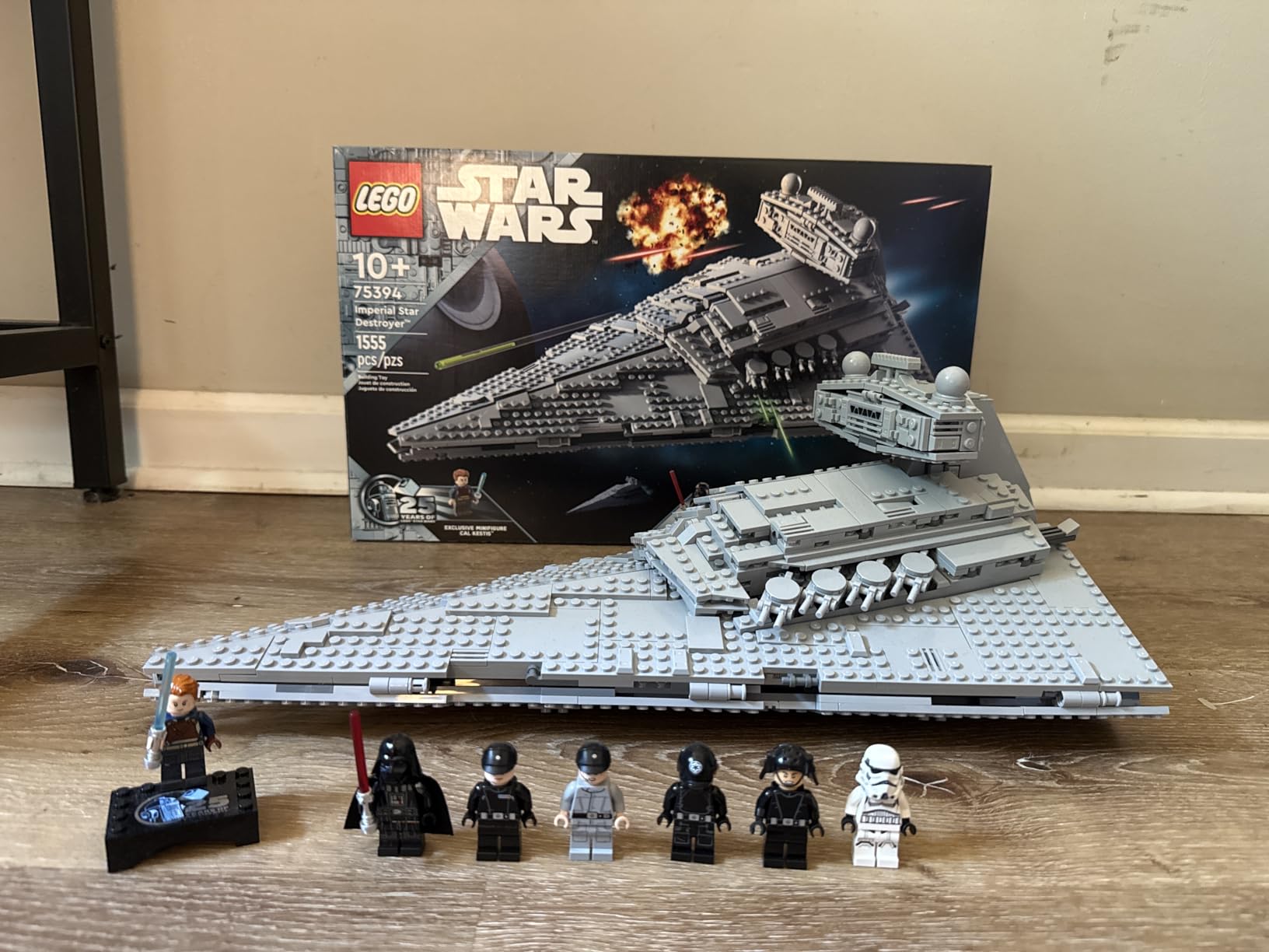 LEGO Star Wars Imperial Star Destroyer Building Toy - Build & Display Set for Boys & Girls, Ages 10+ - Gift for Birthdays - Star Wars Darth Vader & 6 Minifigure Toys - 75394 customer photo 1