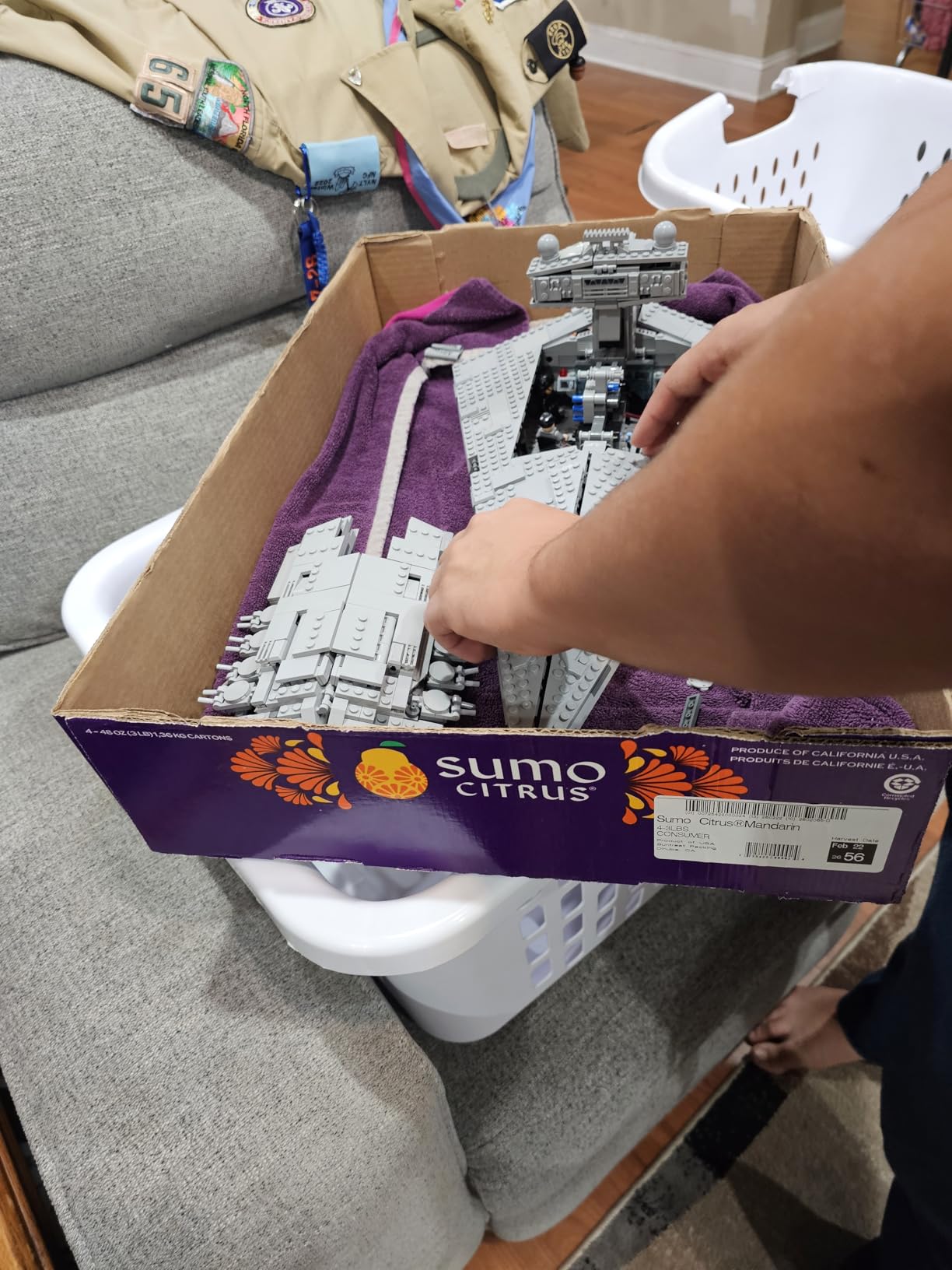 LEGO Star Wars Imperial Star Destroyer Building Toy - Build & Display Set for Boys & Girls, Ages 10+ - Gift for Birthdays - Star Wars Darth Vader & 6 Minifigure Toys - 75394 customer photo 2