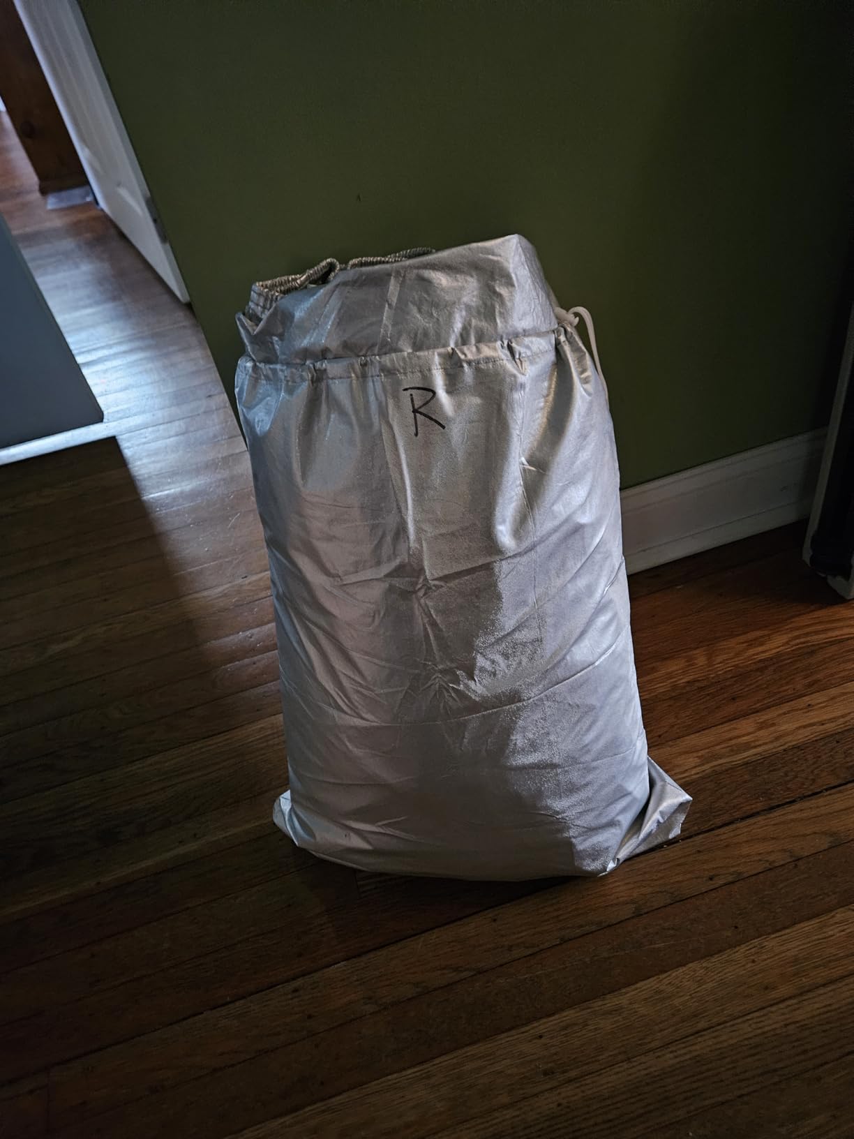 6 Layers Car Cover Waterproof All Weather for Automobiles, Size A3 with Zipper Cotton Fit for Toyota Camry, Honda Accord, Ford Mustang, Chevy Camaro/Malibu,Kia Optima/K5 (187-198 inch) customer photo 1