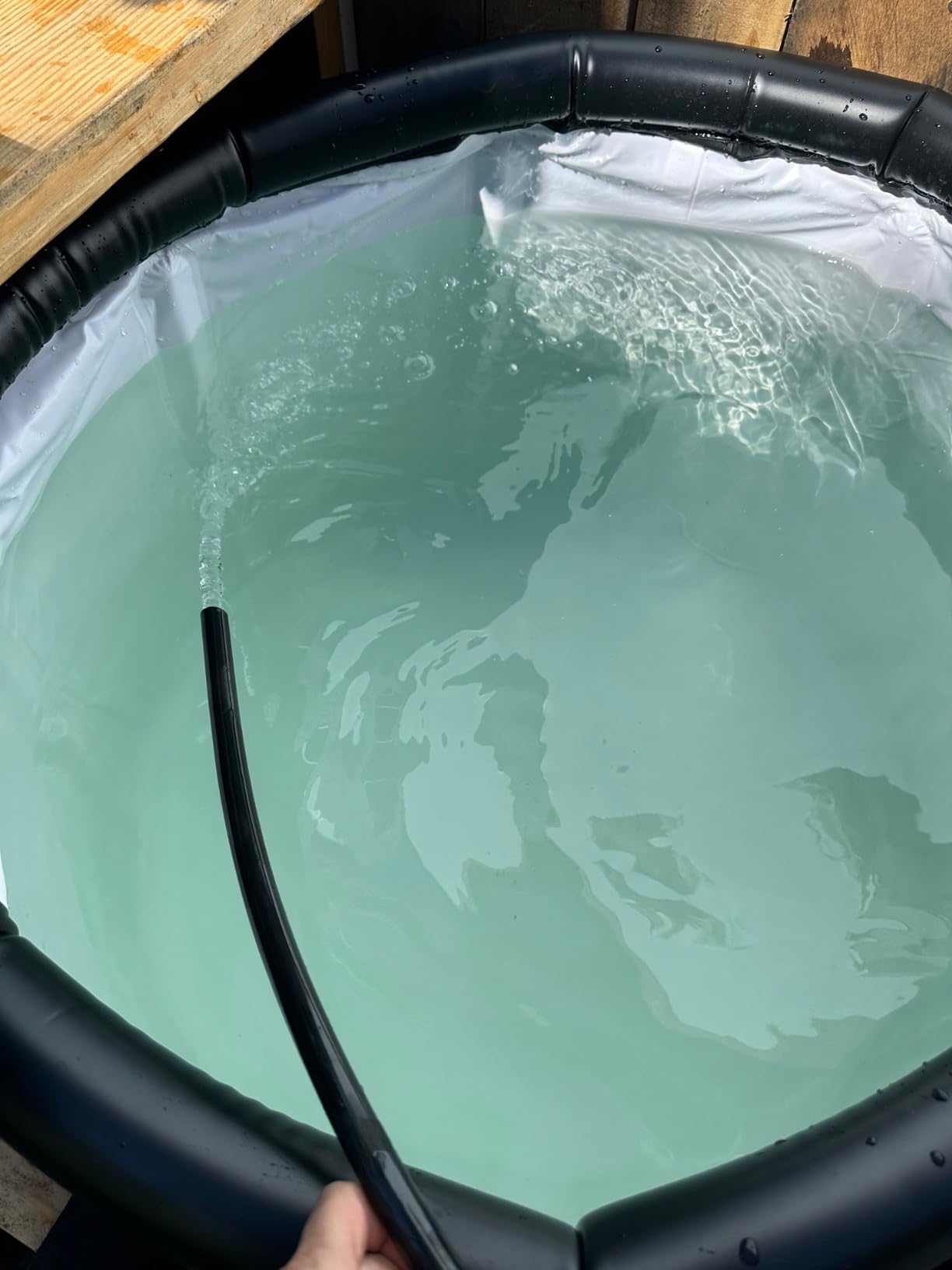 Bubplay Ice Bath Cold Plunge Tub with Cover for Indoor Outdoor for Recovery, Cold Water Therapy, Athletes & Adults -105 Gallons, Black, XL customer photo 1