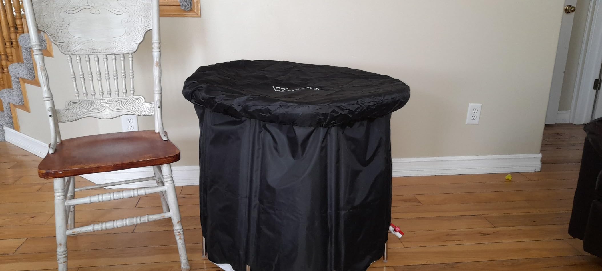 Bubplay Ice Bath Cold Plunge Tub with Cover for Indoor Outdoor for Recovery, Cold Water Therapy, Athletes & Adults -105 Gallons, Black, XL customer photo 2