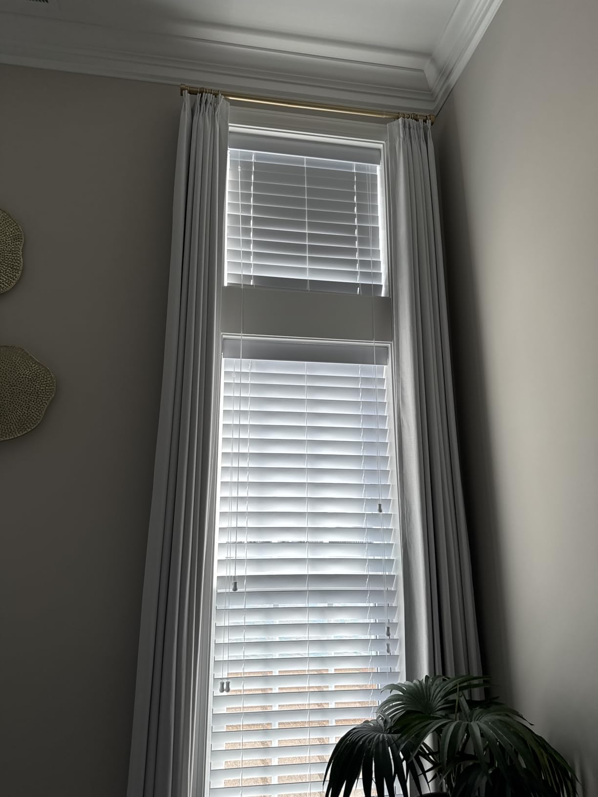 Natural Linen Full Blackout Pinch Pleat Curtains 84 Inches Long | Back Tab Curtains, Noise Reducing, Heat Blocking, Pleated Drapes With Hooks For Bedroom Living Room, 40''x84''x2 customer photo 2