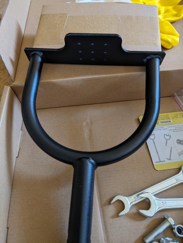 Lawn Aerator Tool 38inch, Heavy Duty Grass Spike Aerator for Compacted Soil Aeration, Manual Lawn Air Aerators Tool with Wide Foot Plate customer photo 2