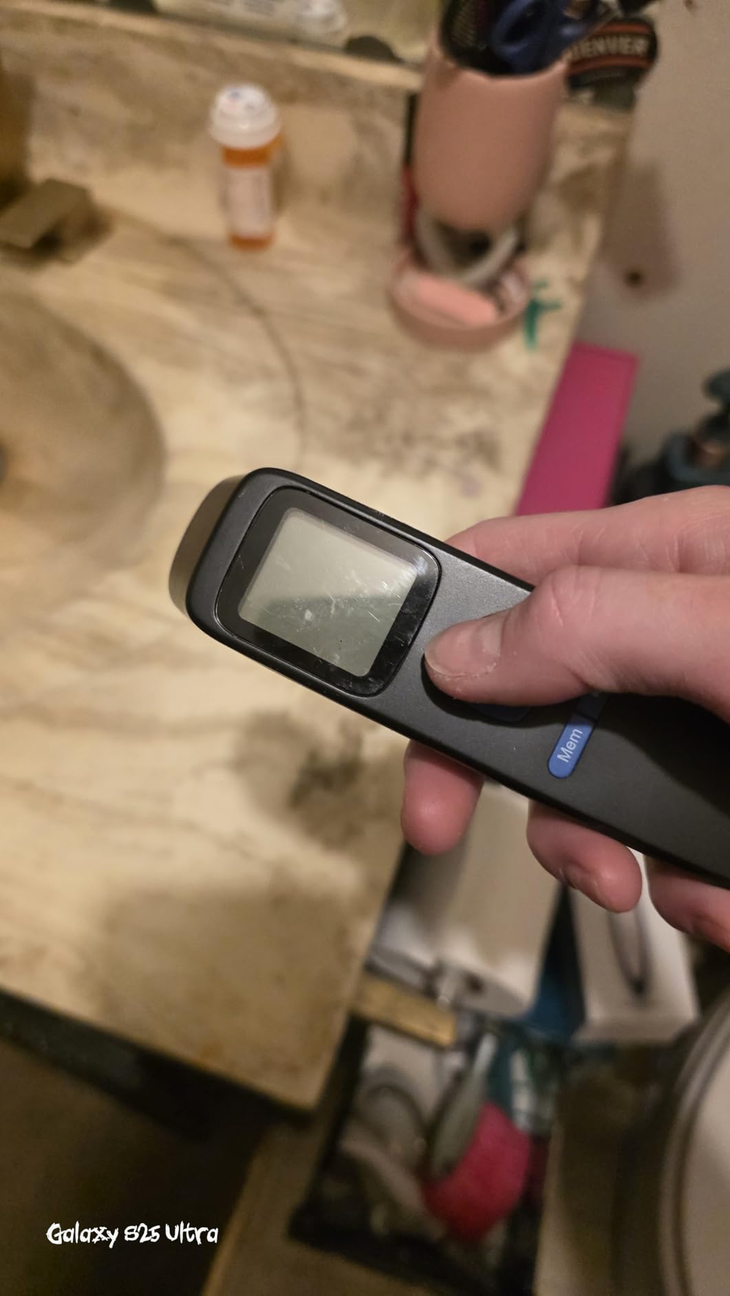 Non-Contact Forehead Thermometer for Adults and Kids, 1 Second Result | Accurate Reading with Large Display, Mute Mode, Memory Recall, Fever Alarm, Easy to use for Home & Hospital customer photo 1