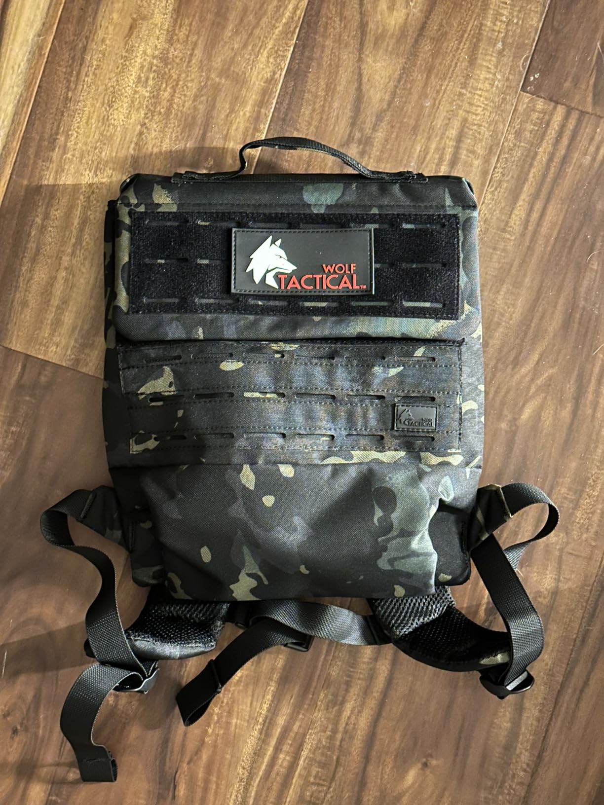 WOLF TACTICAL Weighted Backpack Rucking Backpack for Weight Plates, Rucksack for Running Walking Strength Training customer photo 1