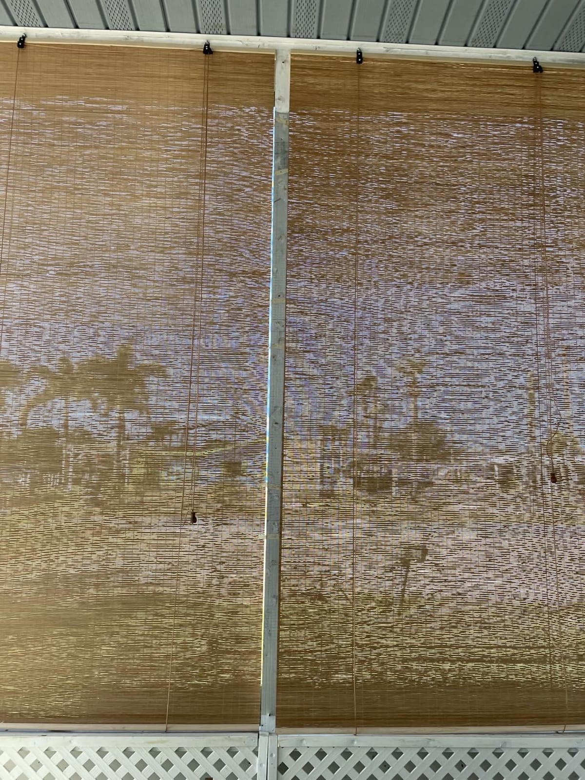 BAYUE Bamboo Blinds, Roll Up Window Shades with Light Filtering for Home | Bamboo Shades for Indoor Windows, Easy Install Bamboo Blinds for adding natural style to living rooms, offices, and sunrooms customer photo 1