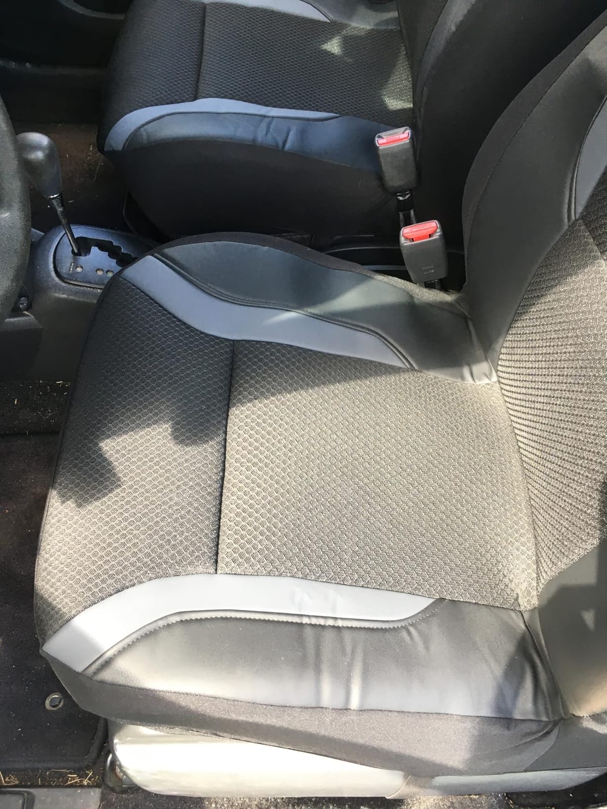 Skechers Memory Foam Car Seat Covers, Air Cool Mesh Thick Seat Covers, Car Seat Full Sets, Airbag Compatible, Automotive Comfort Protection for Most Cars,Vans,Trucks, SUVs,Grey customer photo 2
