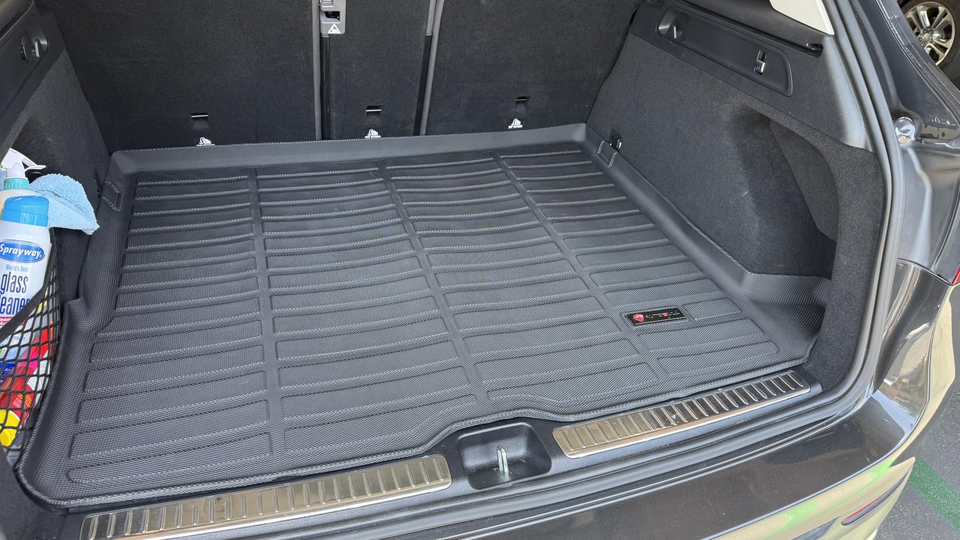 Cargo Liner Compatible with 2015-2024 Ford Edge Cargo Mat, All Weather Protection Trunk Liner Rear Trunk mat, Black customer photo 1