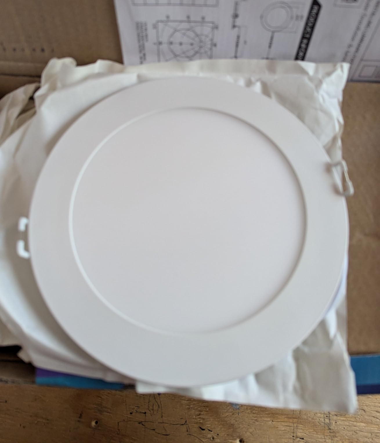 PHILIPS LED 60W Slim 6-inch Canless Downlight, 12-Pack | Selectable White 2700K-5000K, 1000 Lumen, Dimmable, No Housing Required, IC Rated customer photo 1